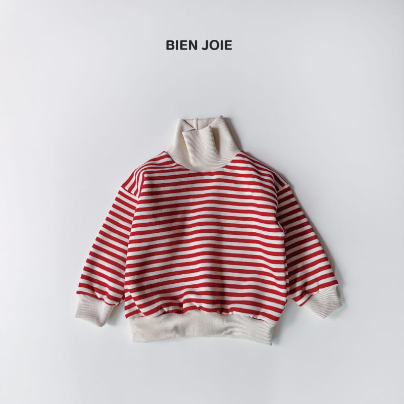 Bien Joie - Korean Children Fashion - #discoveringself - ST Turtleneck Swearshirt - 3