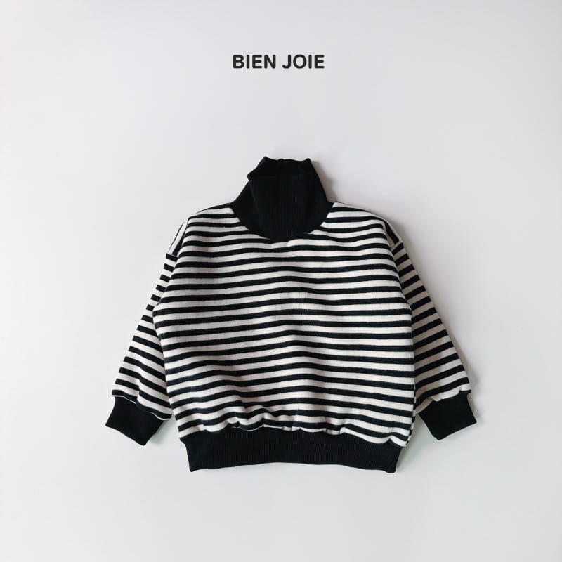 Bien Joie - Korean Children Fashion - #discoveringself - ST Turtleneck Swearshirt - 4