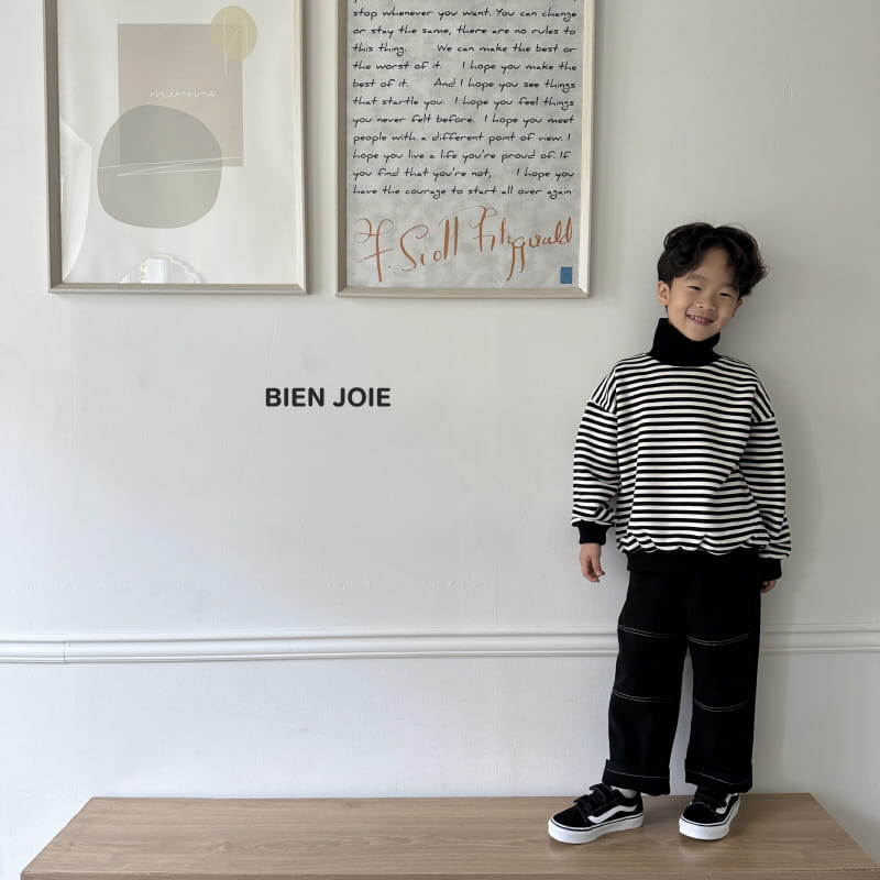 Bien Joie - Korean Children Fashion - #kidsshorts - ST Turtleneck Swearshirt - 5