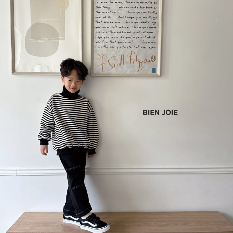 Bien Joie - Korean Children Fashion - #kidsstore - ST Turtleneck Swearshirt - 6