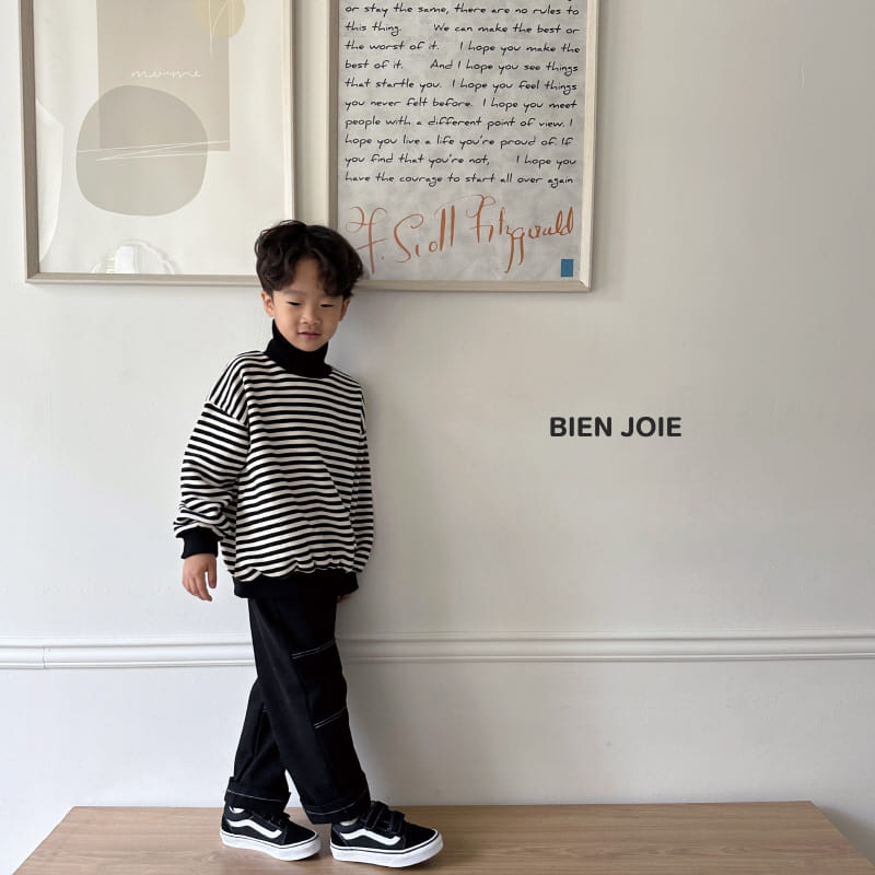 Bien Joie - Korean Children Fashion - #kidzfashiontrend - ST Turtleneck Swearshirt - 7