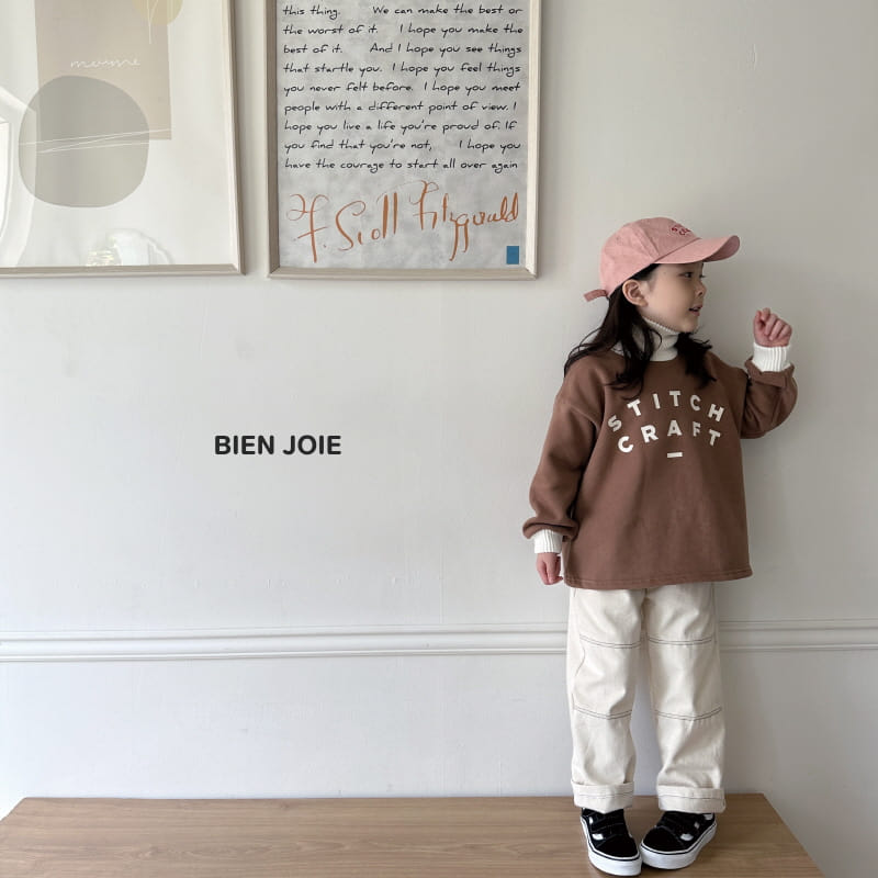 Bien Joie - Korean Children Fashion - #littlefashionista - Craft Turtleneck Tee - 8
