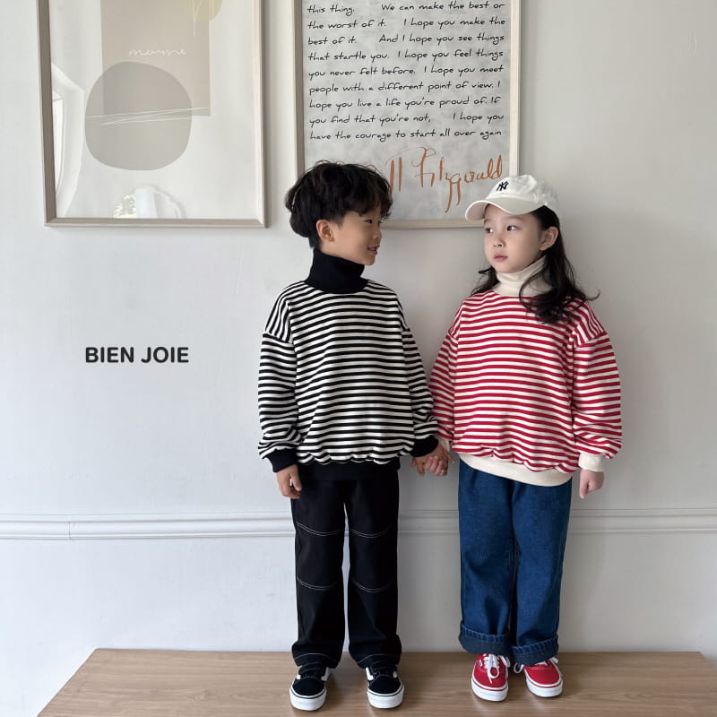 Bien Joie - Korean Children Fashion - #magicofchildhood - ST Turtleneck Swearshirt - 10