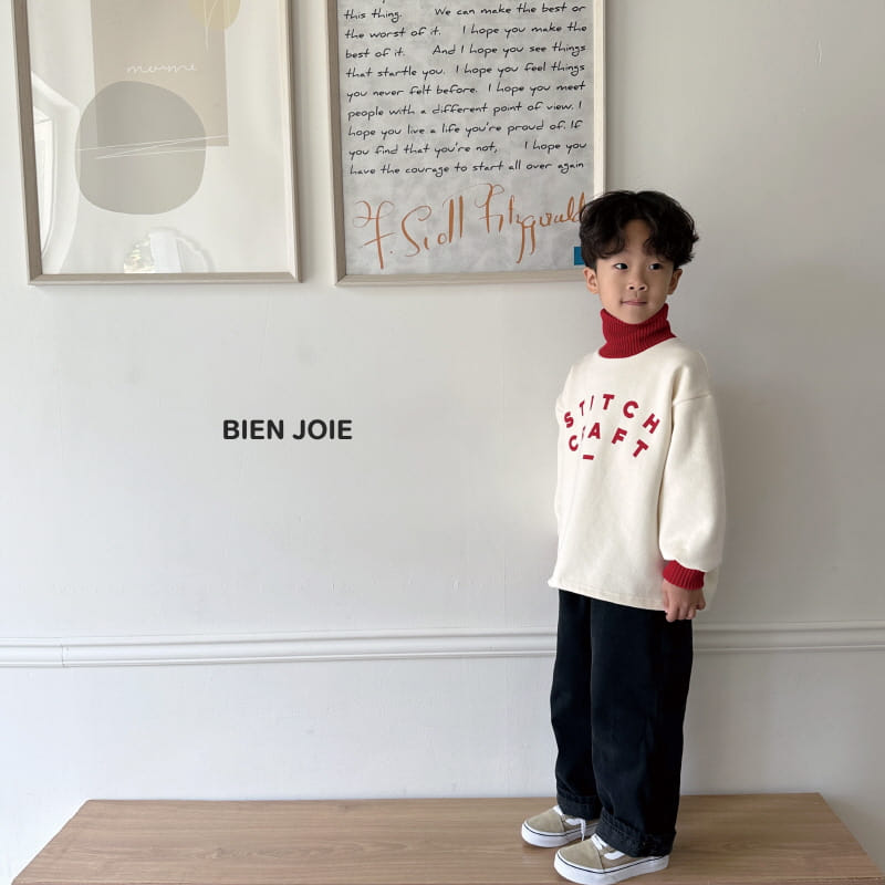 Bien Joie - Korean Children Fashion - #magicofchildhood - Craft Turtleneck Tee - 9