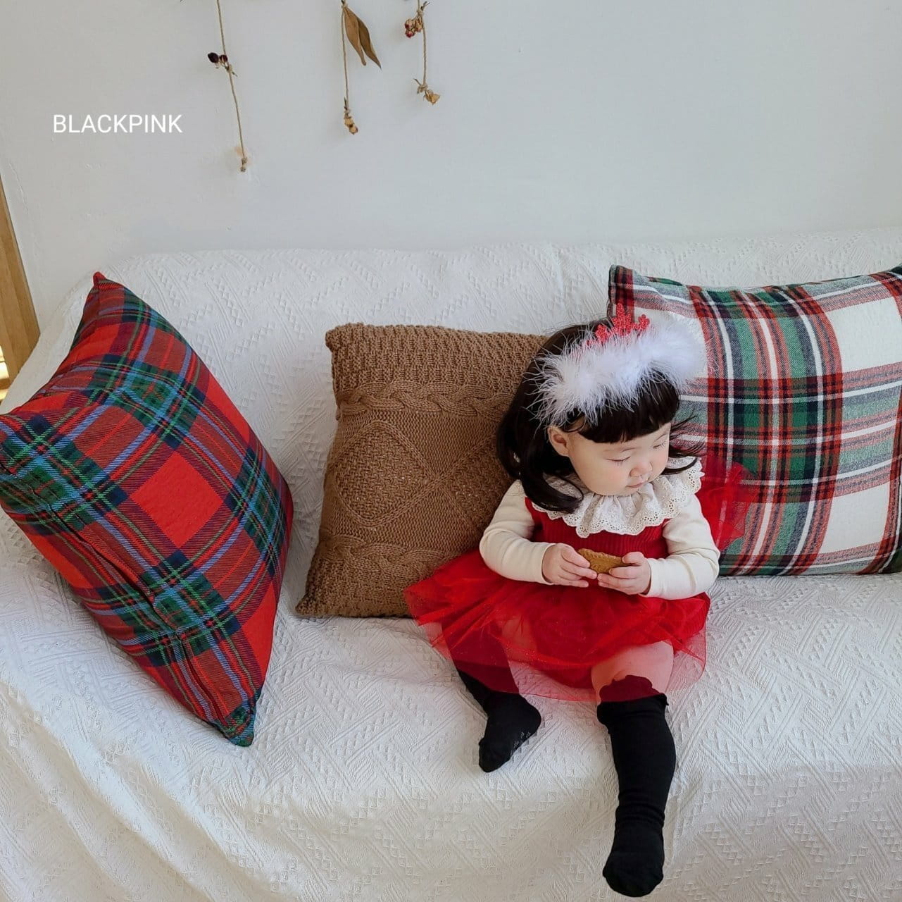 Black Pink - Korean Children Fashion - #designkidswear - Christmas Sa Suit - 3
