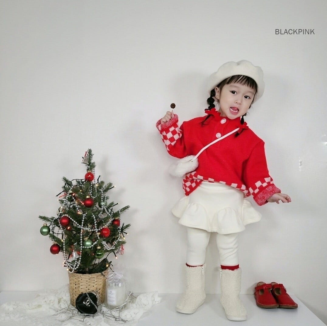 Black Pink - Korean Children Fashion - #prettylittlegirls - Bunny Half Turtleneck Sweater - 12