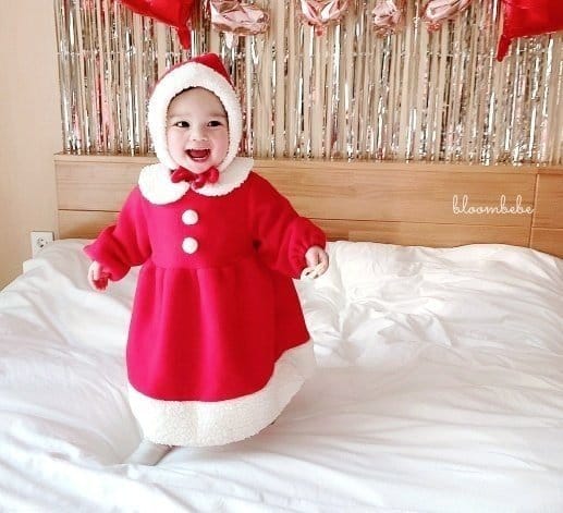 Bloombebe - Korean Baby Fashion - #babyclothing - Santa One-Piece