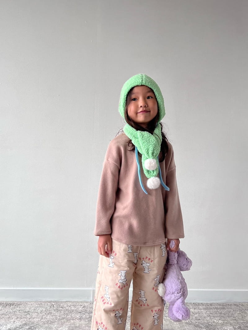 Bon Bon Butik - Korean Children Fashion - #kidsshorts - Pom Pom Muffler - 11