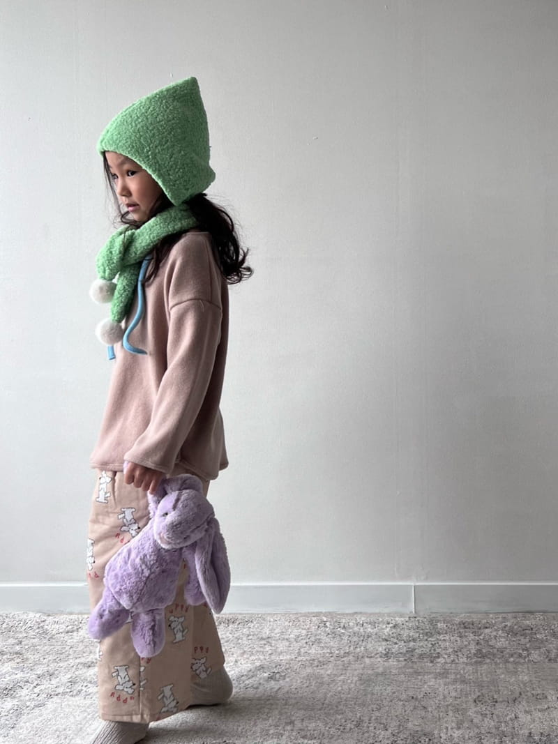 Bon Bon Butik - Korean Children Fashion - #minifashionista - Pom Pom Muffler