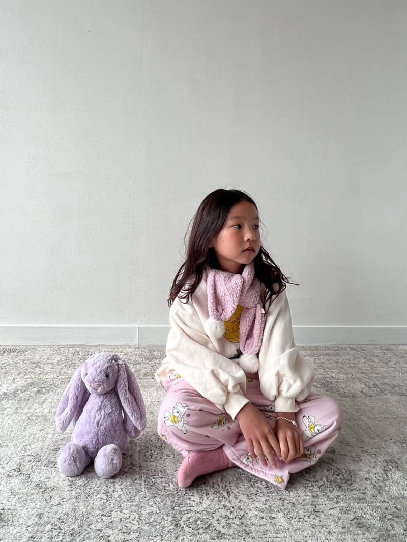 Bon Bon Butik - Korean Children Fashion - #prettylittlegirls - Pom Pom Muffler - 2