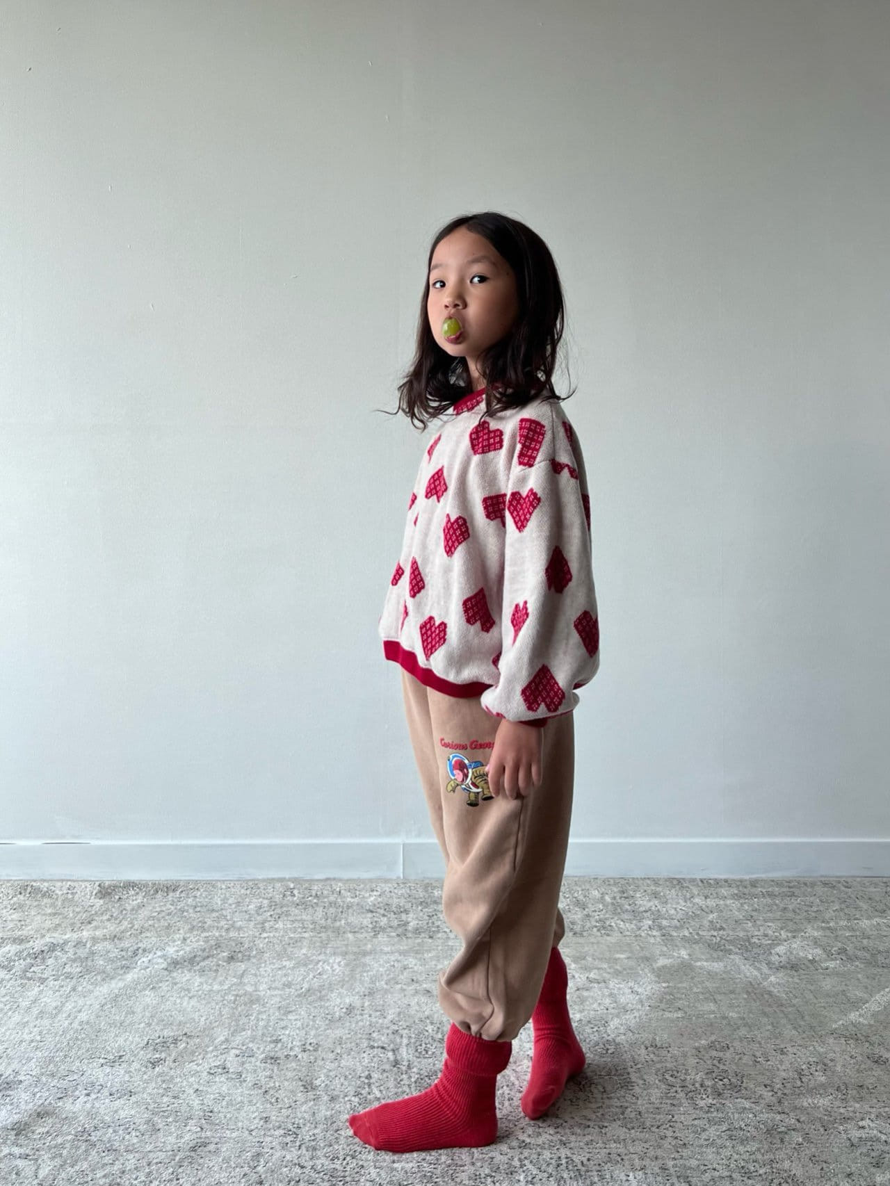 Bon Bon Butik - Korean Children Fashion - #prettylittlegirls - Monkey Jogger Pants - 7