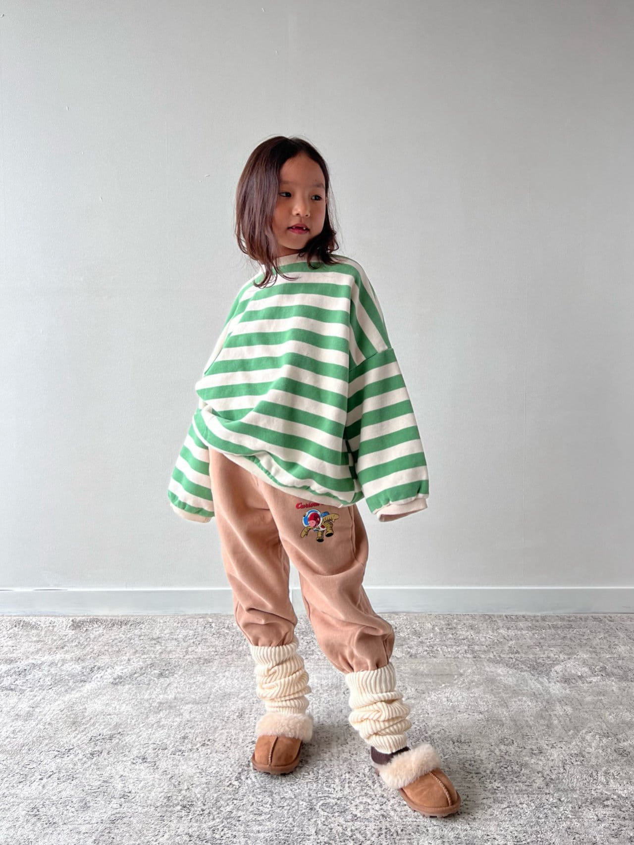 Bon Bon Butik - Korean Children Fashion - #todddlerfashion - Monkey Jogger Pants - 8