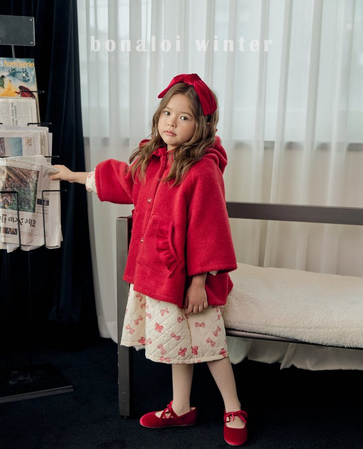 Bonaloi - Korean Children Fashion - #Kfashion4kids - Ribboni ONE-piece - 12