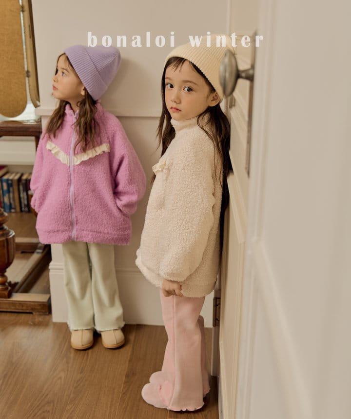 Bonaloi - Korean Children Fashion - #childofig - Shoopy Lace Jumper - 10