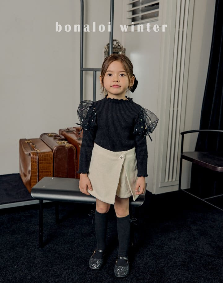 Bonaloi - Korean Children Fashion - #childofig - Aurora Tee - 6