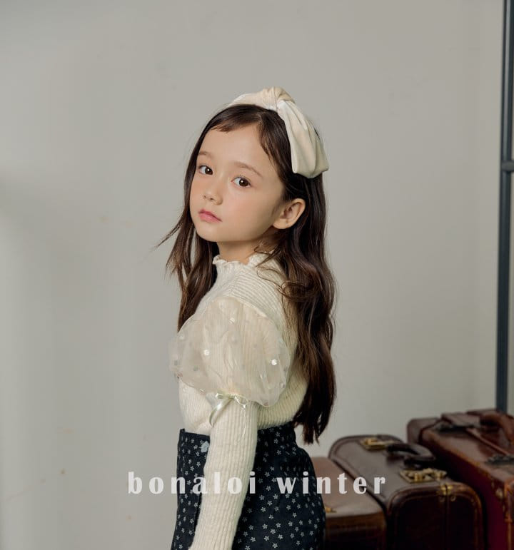 Bonaloi - Korean Children Fashion - #childofig - Veloure Hairband - 4