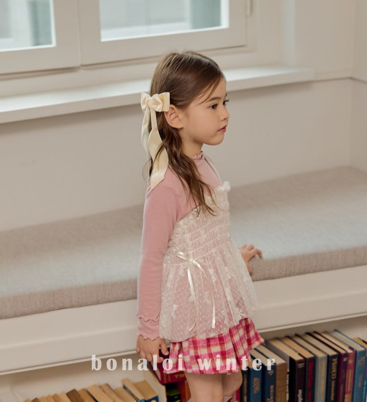 Bonaloi - Korean Children Fashion - #childrensboutique - Winter Velvet Hairpin - 4