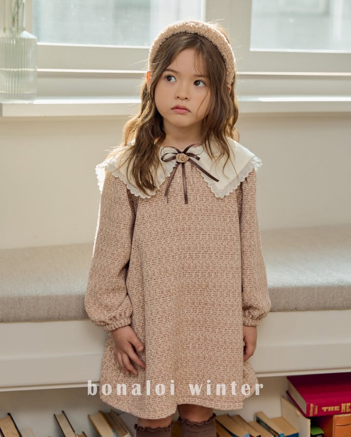 Bonaloi - Korean Children Fashion - #discoveringself - Chucream One-piece - 5