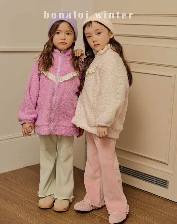Bonaloi - Korean Children Fashion - #discoveringself - Bobo Rib Pants