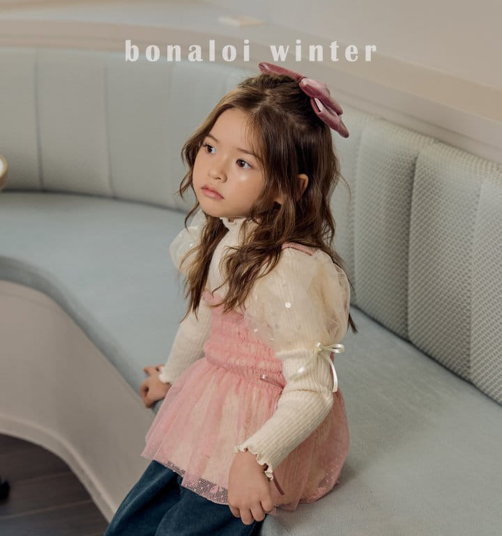 Bonaloi - Korean Children Fashion - #fashionkids - Aurora Tee - 11