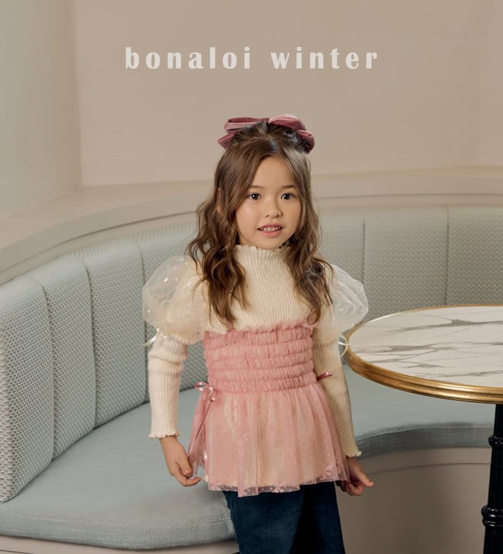 Bonaloi - Korean Children Fashion - #kidsshorts - Aurora Tee - 12