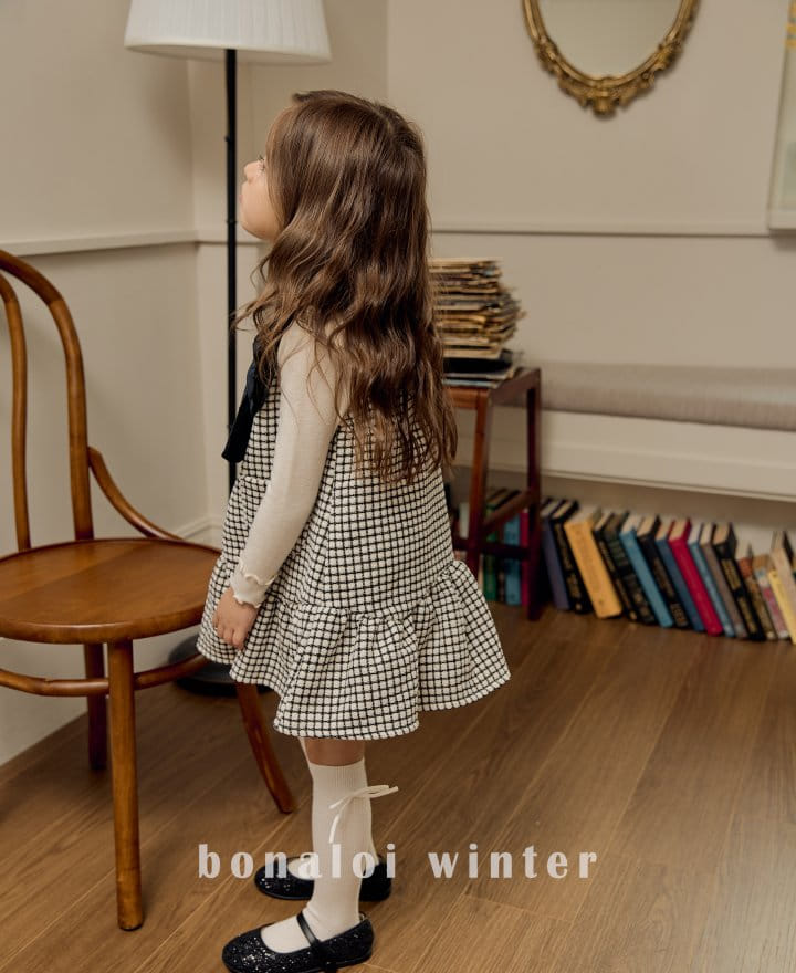 Bonaloi - Korean Children Fashion - #kidsshorts - Veloure One-piece - 10