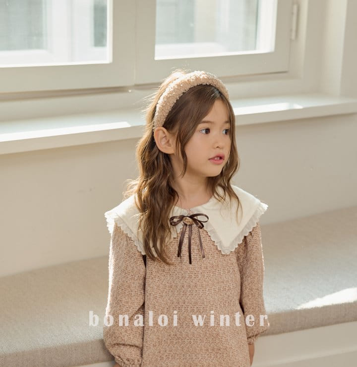 Bonaloi - Korean Children Fashion - #kidsshorts - Bbosong Hairbanf - 5