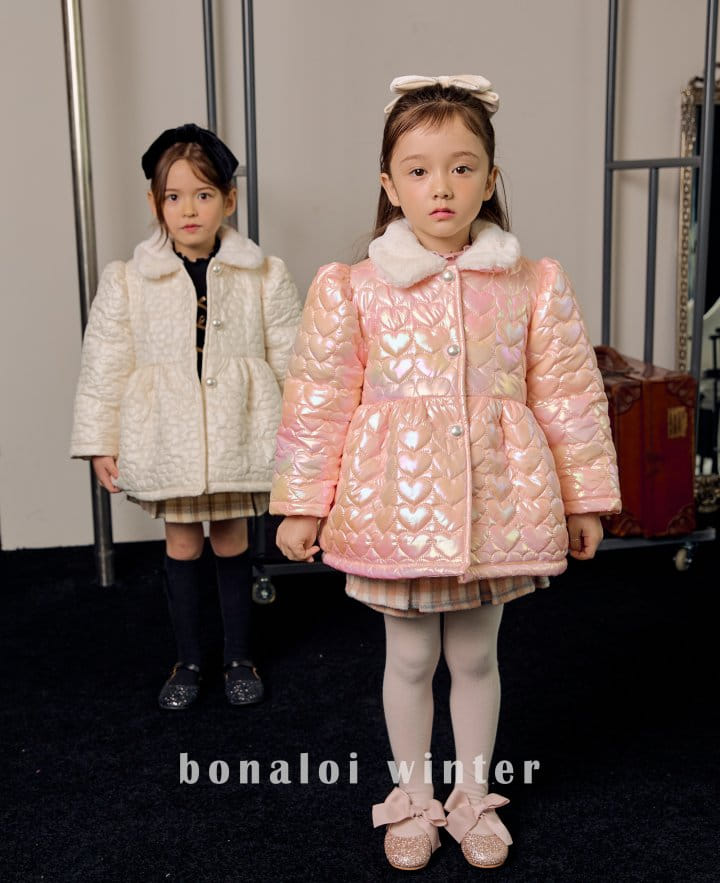 Bonaloi - Korean Children Fashion - #kidsstore - Quilting Padding Coat
