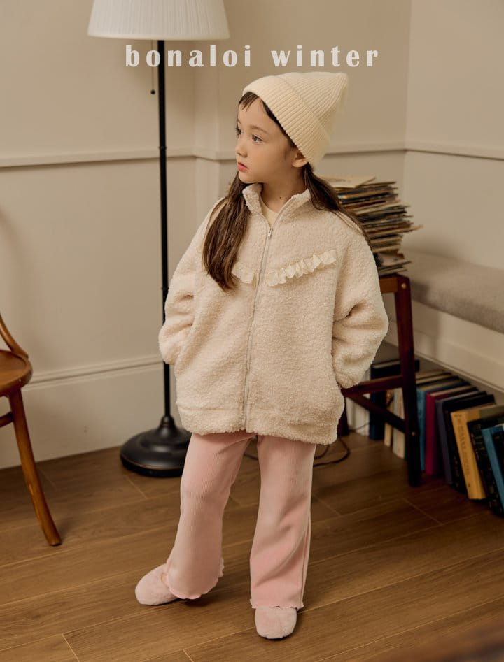 Bonaloi - Korean Children Fashion - #littlefashionista - Shoopy Lace Jumper - 6