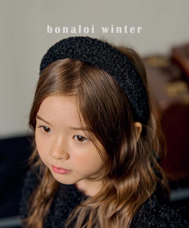 Bonaloi - Korean Children Fashion - #littlefashionista - Bbosong Hairbanf - 9