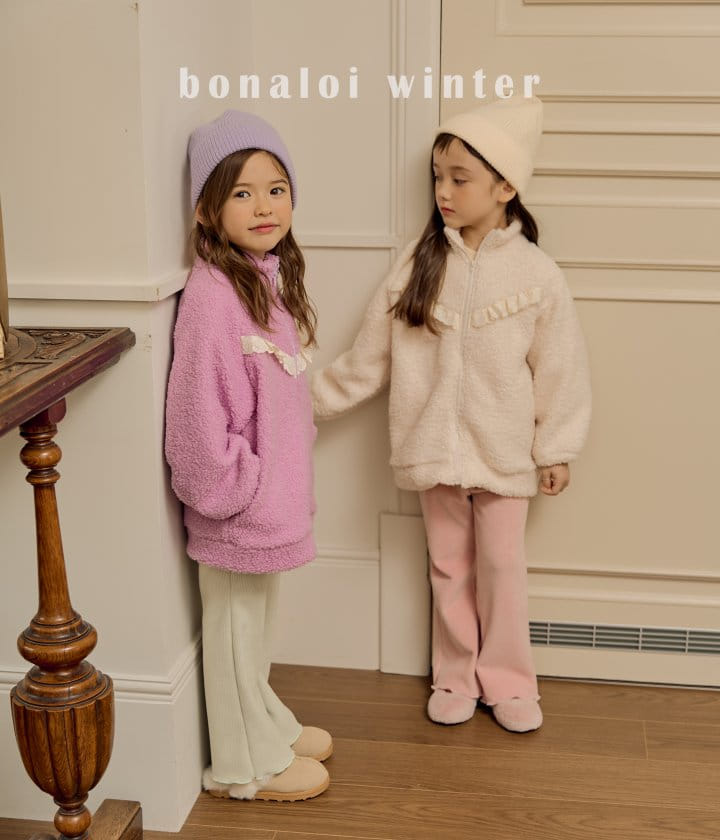 Bonaloi - Korean Children Fashion - #prettylittlegirls - Shoopy Lace Jumper - 9