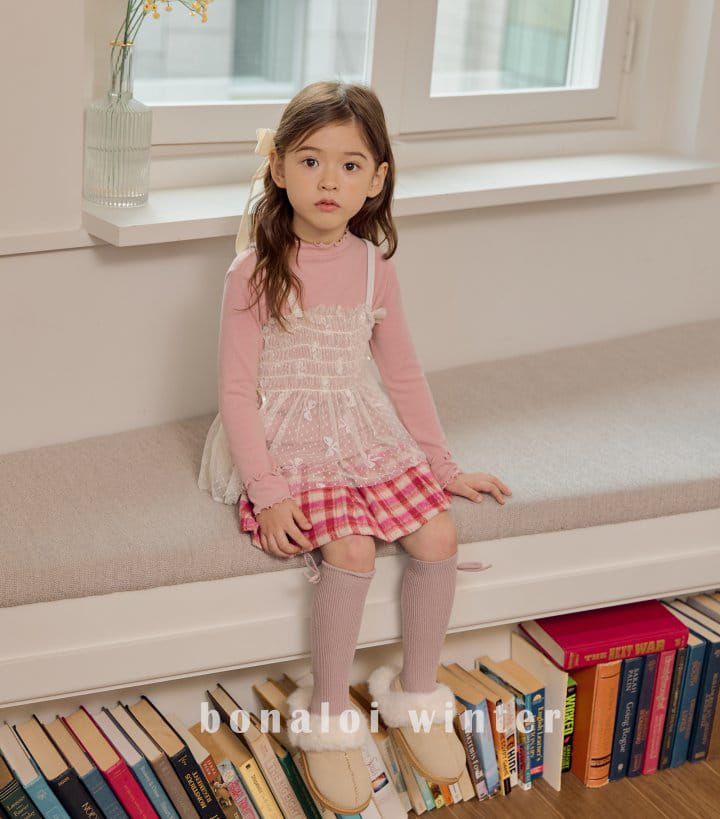 Bonaloi - Korean Children Fashion - #prettylittlegirls - Basic TEe - 6