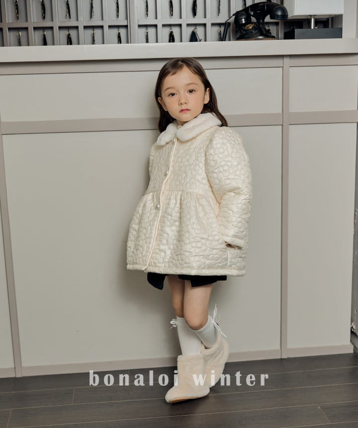 Bonaloi - Korean Children Fashion - #prettylittlegirls - Quilting Padding Coat - 7