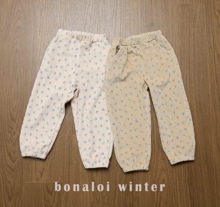Bonaloi - Korean Children Fashion - #stylishchildhood - Veloure Pants - 12