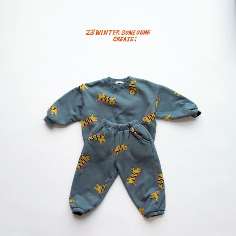 Boneoune - Korean Children Fashion - #childrensboutique - Shy Tiger Sweatshirt