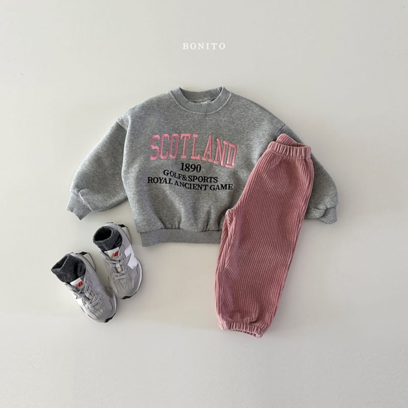 Bonito - Korean Baby Fashion - #babyboutique - Scotland Sweatshirt - 7