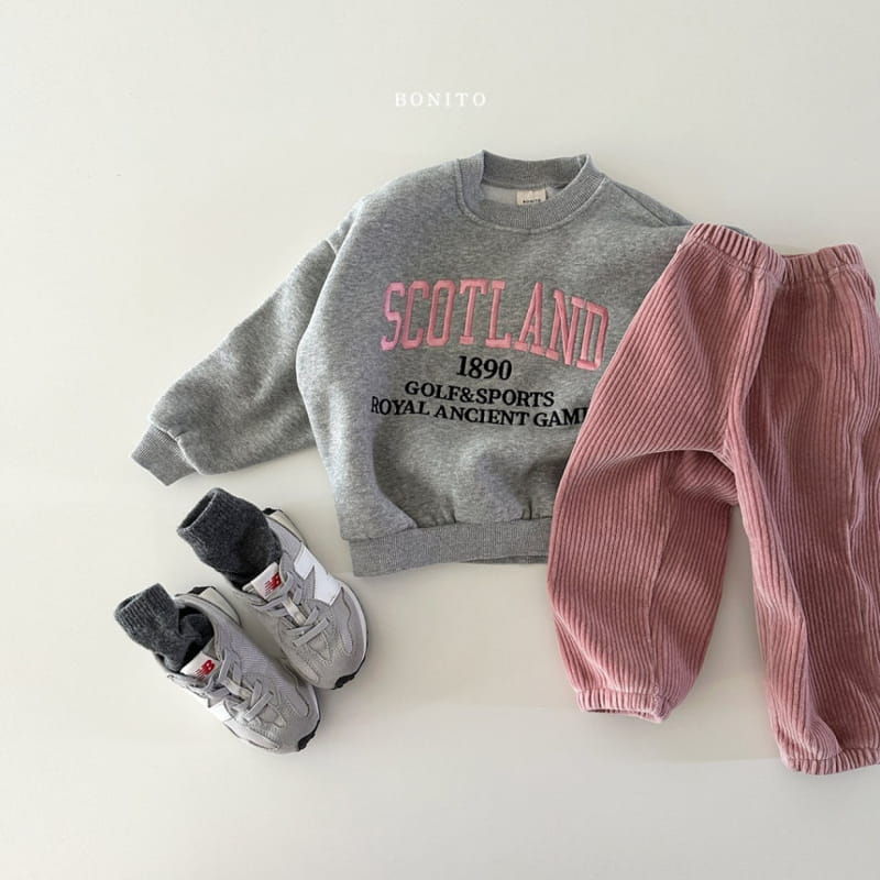 Bonito - Korean Baby Fashion - #babyboutique - Scotland Sweatshirt - 8