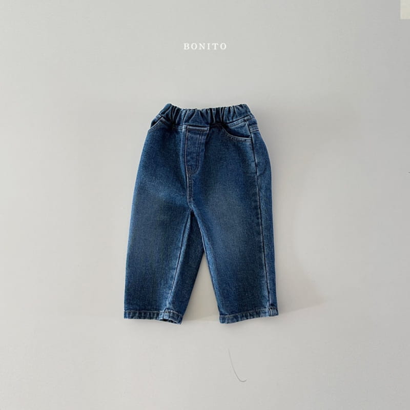 Bonito - Korean Baby Fashion - #babyboutique - Fleece Jeans - 5