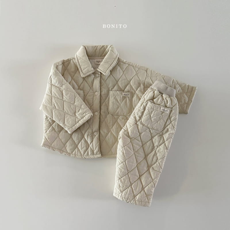 Bonito - Korean Baby Fashion - #babyboutique - Quilting Shirt - 7