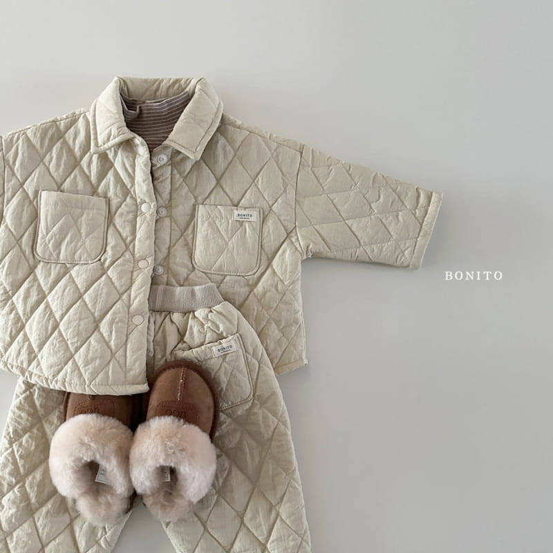 Bonito - Korean Baby Fashion - #babyboutiqueclothing - Quilting Pants - 9