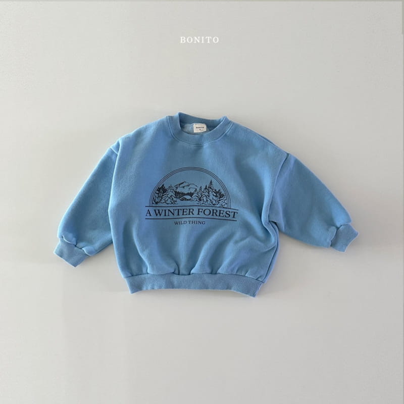 Bonito - Korean Baby Fashion - #babyboutique - Winter Forest Sweatshirt - 4