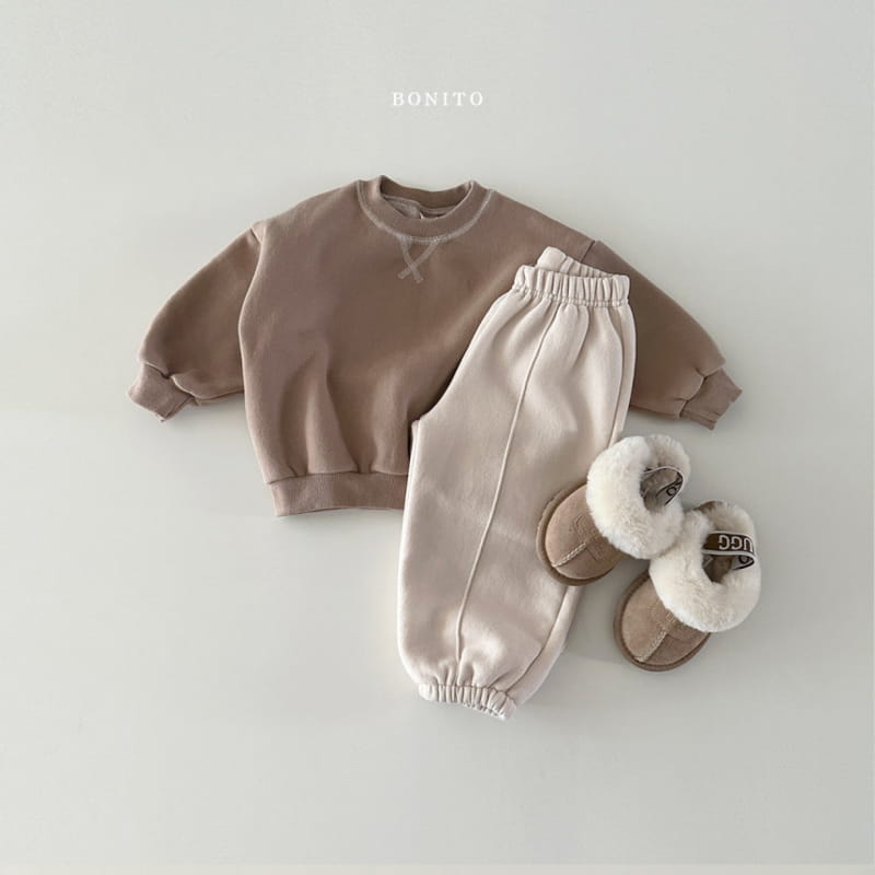 Bonito - Korean Baby Fashion - #babyclothing - Fleece Pping St Pants - 3