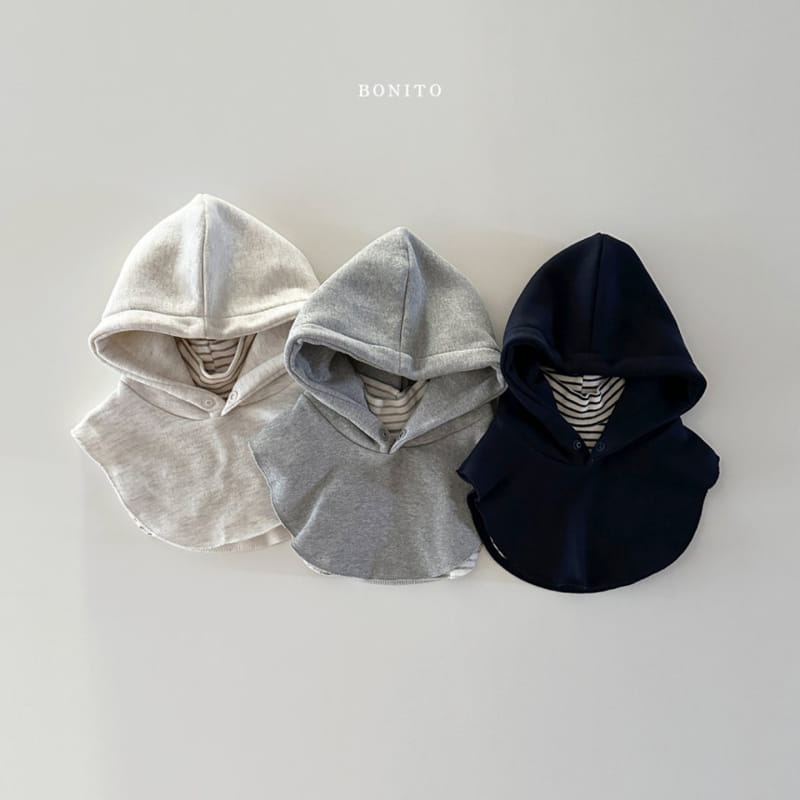 Bonito - Korean Baby Fashion - #babyfashion - 1+1 Hoody Muffler