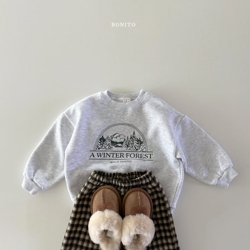 Bonito - Korean Baby Fashion - #babyfashion - Winter Forest Sweatshirt - 6