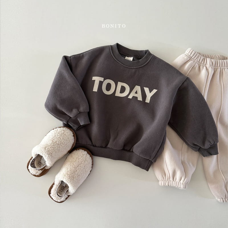 Bonito - Korean Baby Fashion - #babyfever - Today Sweatshirt - 10