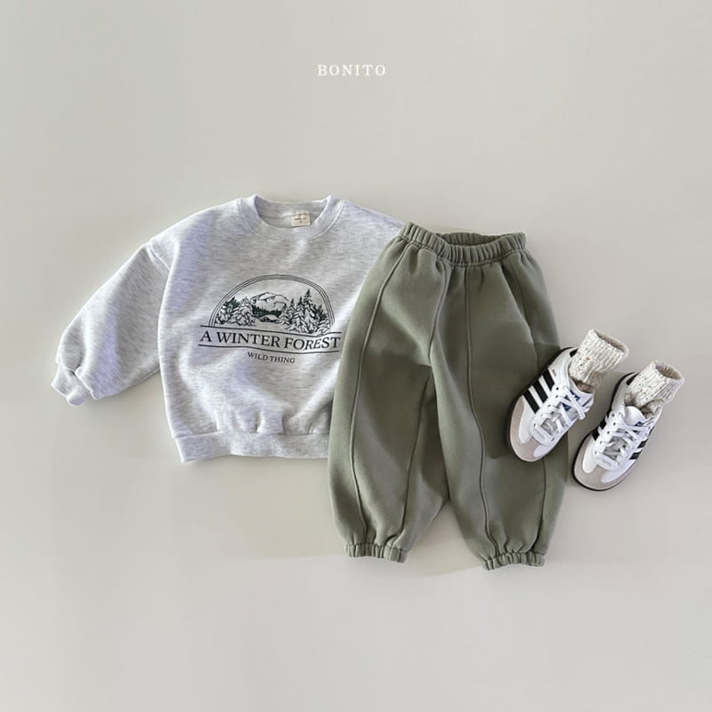 Bonito - Korean Baby Fashion - #babyfever - Winter Forest Sweatshirt - 7