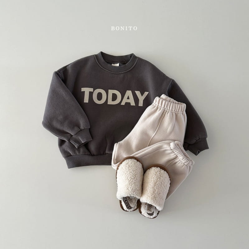 Bonito - Korean Baby Fashion - #babygirlfashion - Today Sweatshirt - 11