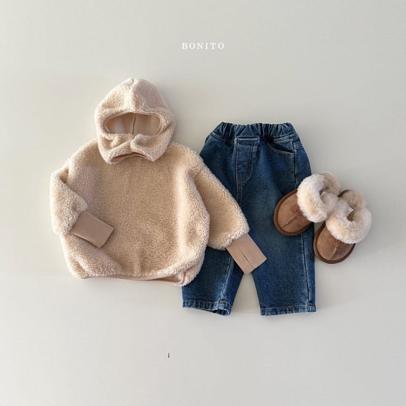 Bonito - Korean Baby Fashion - #babygirlfashion - Dumble Sweatshirt Baraclava Set - 9