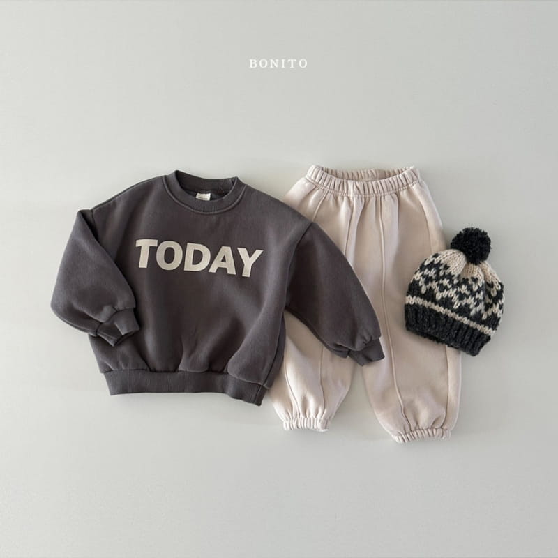 Bonito - Korean Baby Fashion - #babylifestyle - Today Sweatshirt - 12