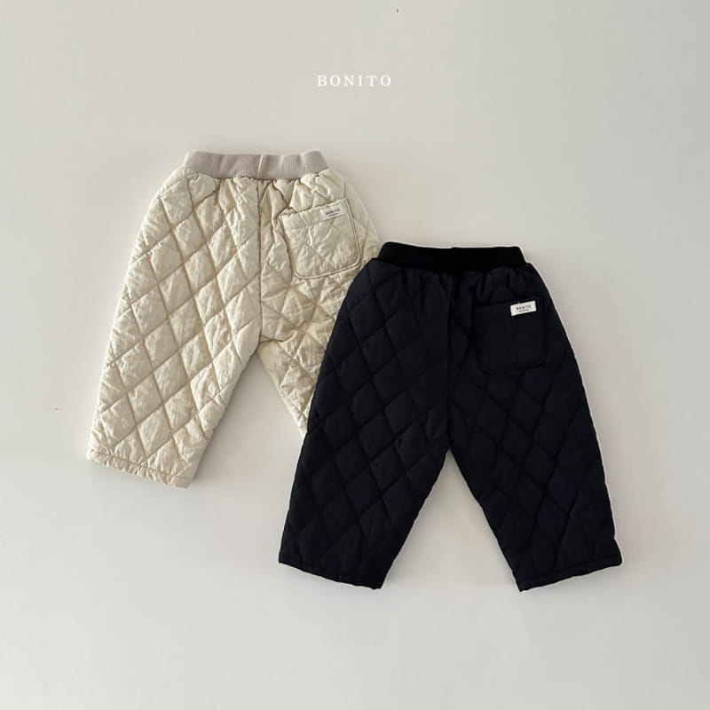 Bonito - Korean Baby Fashion - #babyootd - Quilting Pants